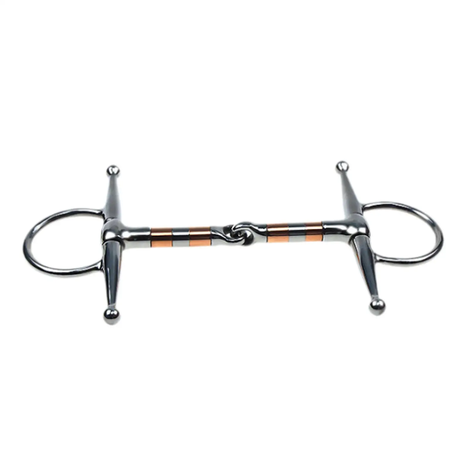 Horse Bit Stallion Training Bit Sturdy H Shape Horse Chewing Training Snaffle Riding Snaffle For Equestrian horse bit