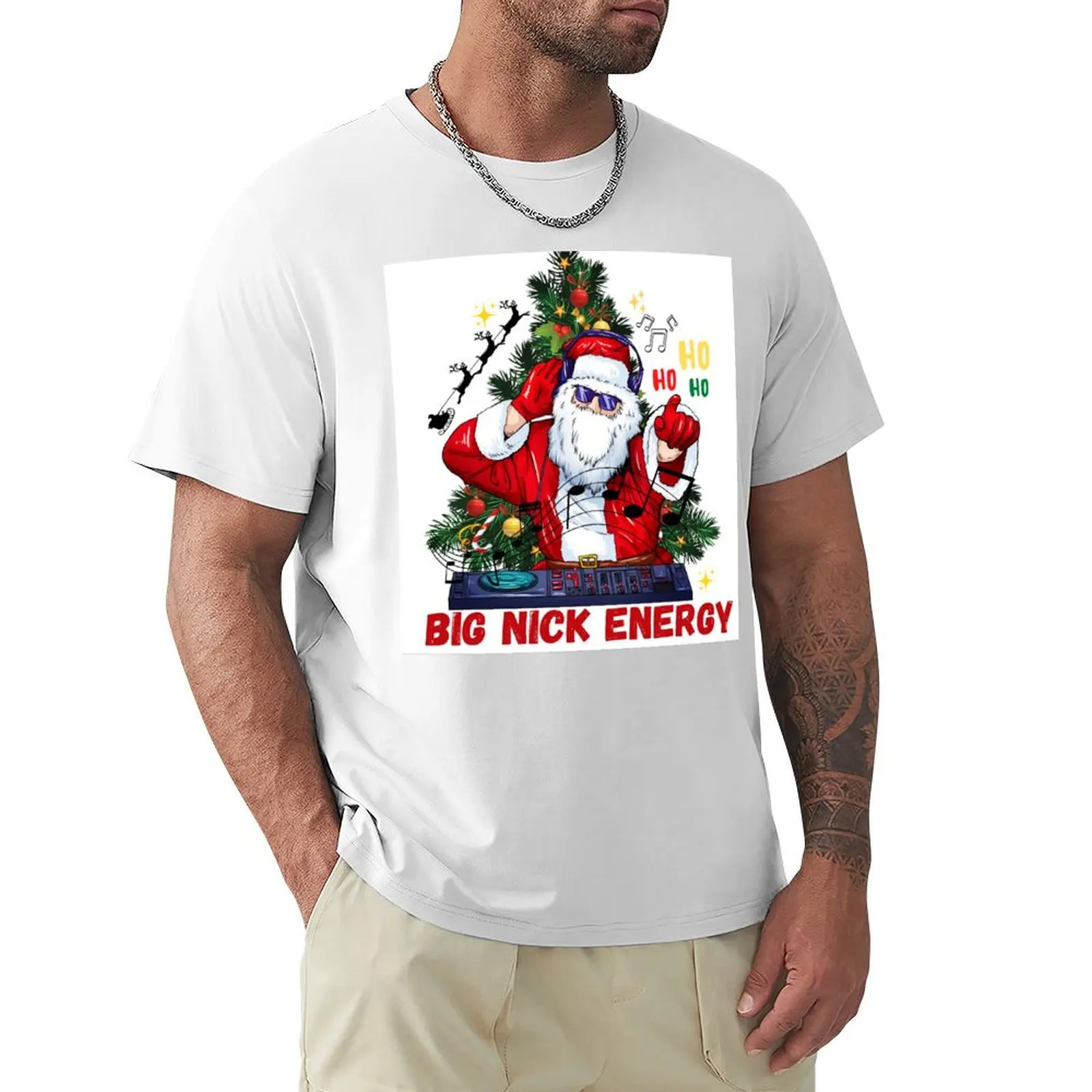 

big nick energy cool T-shirt hippie clothes customs t shirts for men cotton