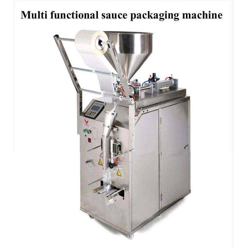 

PBOBP Fully Automatic Soy Sauce Vinegar Liquid Packing Machine Seasoning Packet Oil Soup Auto Filling And Sealing Machine