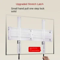 32-80 Inch Titled TV Wall Mount Bracket Tilt Ultra Slim TV Stand VESA Max 600 x 400mm Flat Screen LCD LED TV Bracket Load 80kg - Image 4