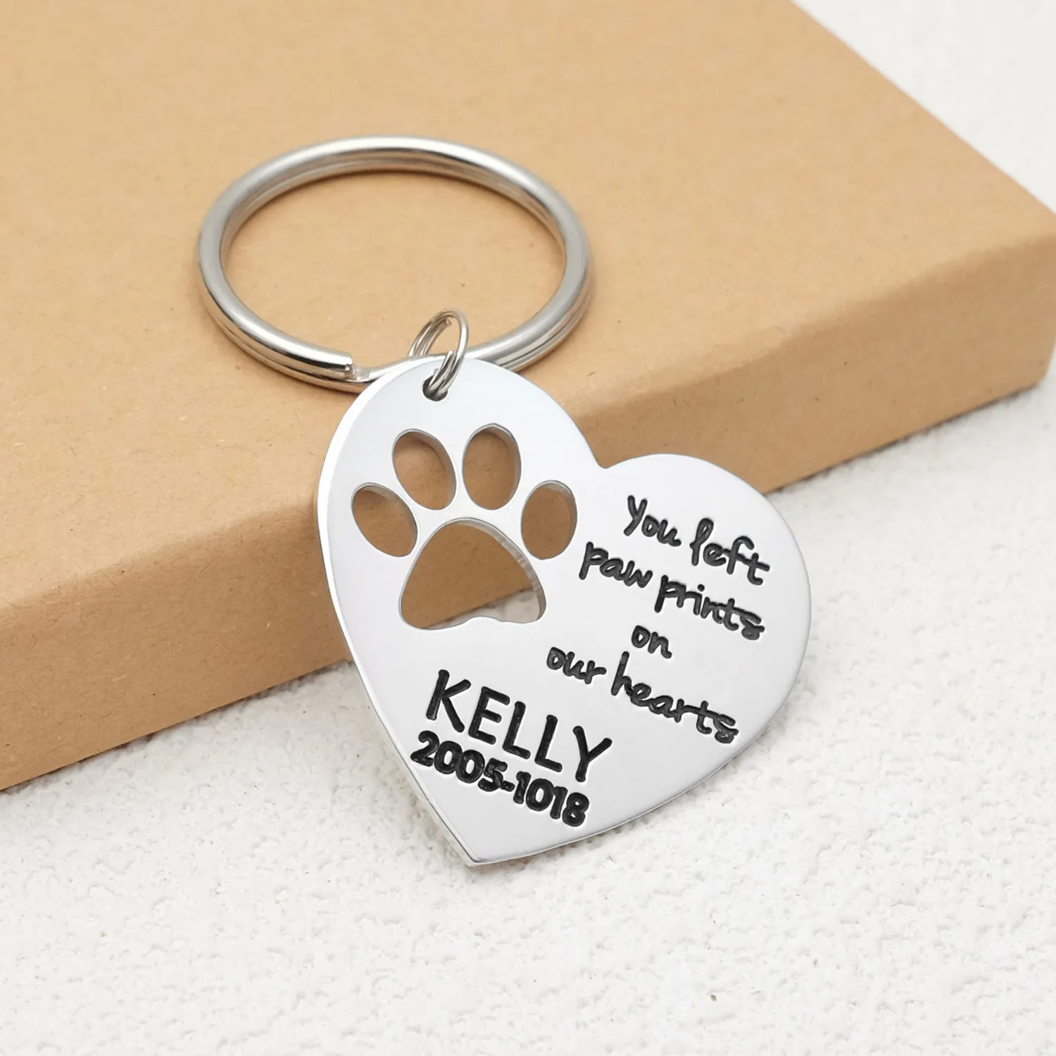 PersonalizedDogKeychainPetUrnKeychainUrnKeyChainDogMemorial
