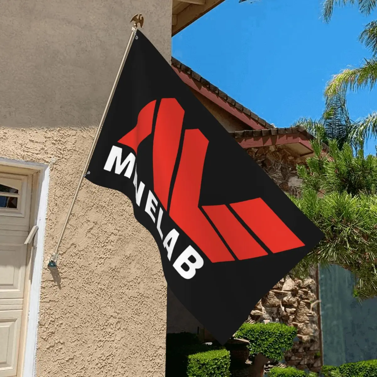 Minelab Logo Metal Detection Graphic Natural Outdoor Banner Car Motorcycle Team O Conpany Logo Flag