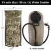 KRYDEX Tactical 500D 3L Hydration Pouch MOLLE Carrier Pack Bag Modular 100 oz Water Bladder Pouch Hunting Outdoor Accessories 5