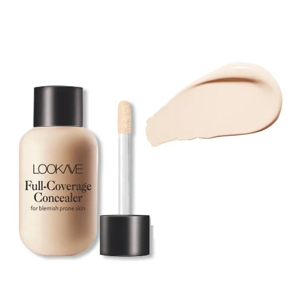 Full Coverage Acne Dark Circles Concealer Cream Waterproof Oil Control Foundation Makeup Matte Lasting Liquid Cosmetics Fac L2u7
