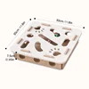 Hot Sell Felt Cat Scratching Post Interactive Pet Cat Toys with Bell Ball Indoor Kitten Playing Toys Cat Supplies 4
