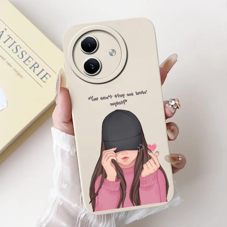 Shockproof Lovely Astronaut Marble Soft Silicone Matte Case