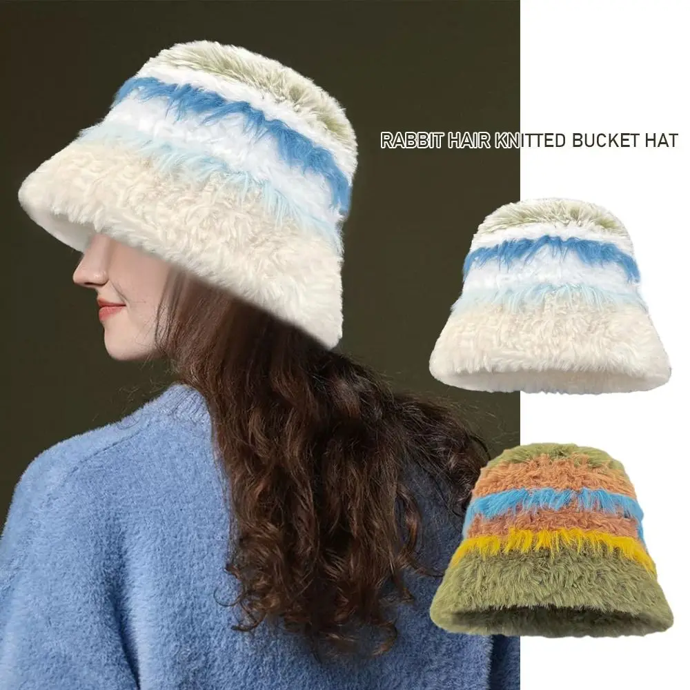 

Ear Protection Knitted Hat Fashion Winter Warm Solid Color Bonnet Caps Thickened Beanie Hat