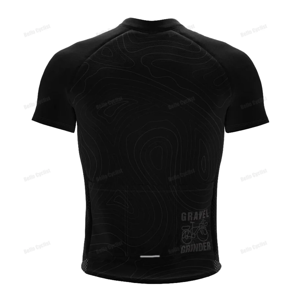 New Cycling Jersey Men Short Sleeve Gravel Road Maillot Ciclismo Bike Wear Clothing Mtb Jersey Summer