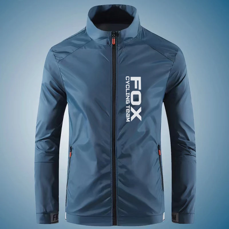 Fox chaqueta fina uv para ciclismo, cortavientos para carreras de bicicleta, ropa deportiva para exteriores, abrigo de moda para hombre| | - AliExpress