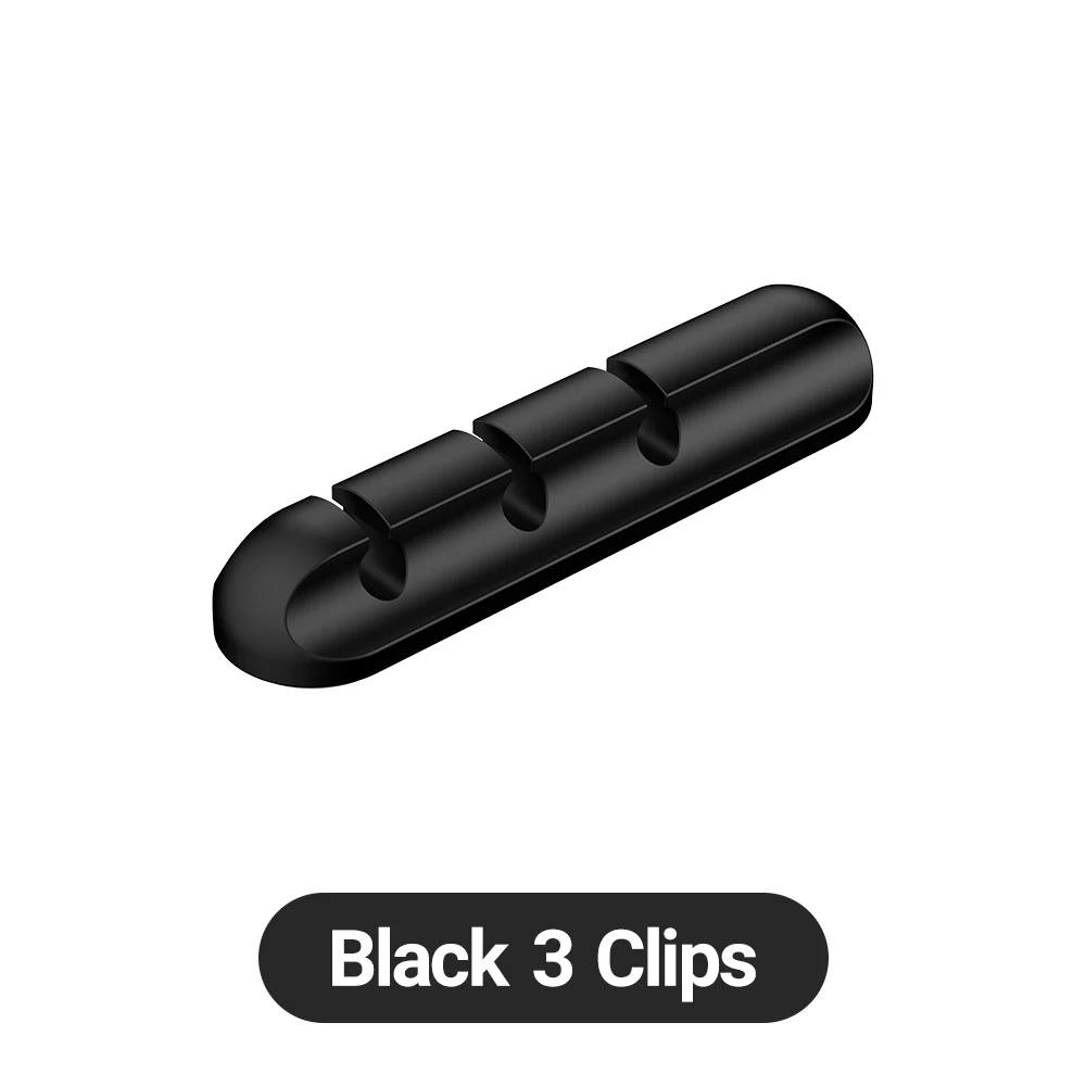 Adhesive Cable Holder Clips for Efficient Cord Management and Organization