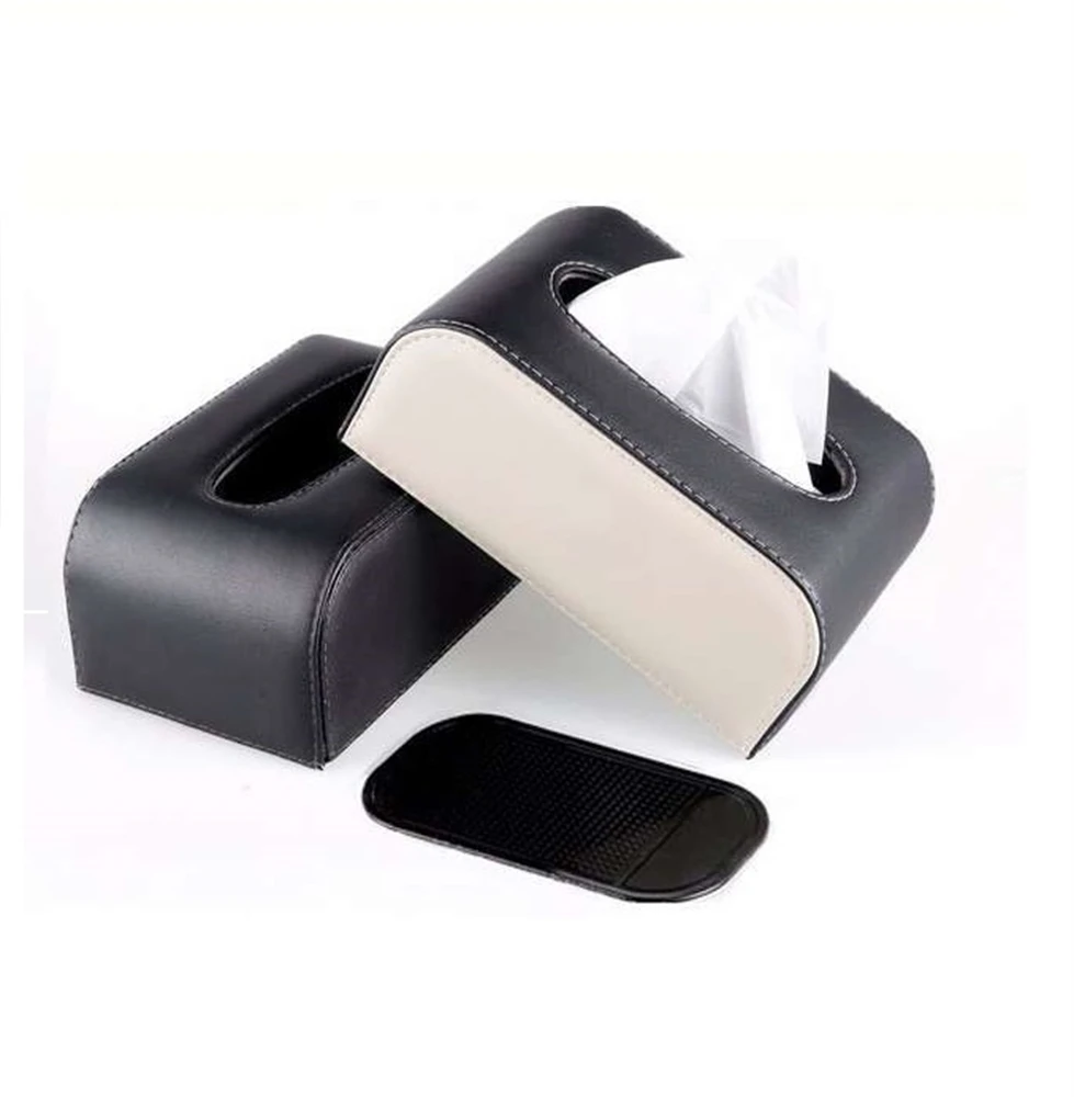 

Универсальная автомобильная коробка для салфеток, креативный кожаный подлокотник для заднего сиденья, органайзер для салфеток для автомобильных аксессуаров