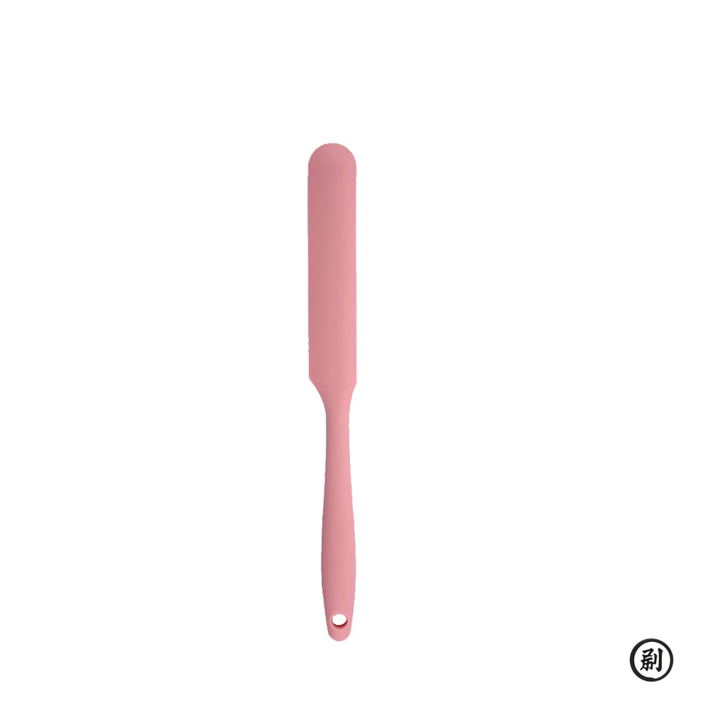 Food Grade Silicone Cream Scraper Household all-in-one Long Cake Spatula Heat-resistant Kitchen Baking Tool - Detail 6