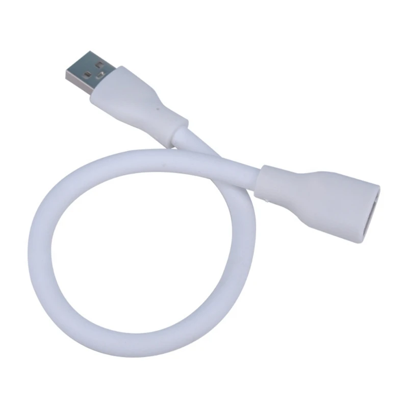 Adaptador extensión cable alimentación USB macho a reemplazo cable iluminación USB