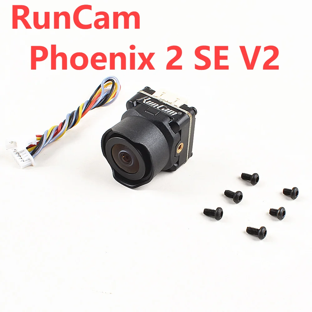 

RunCam Phoenix 2 SE V2 Phoenix 2 Специальный выпуск камера постоянного тока 5-36 в 2,1 мм 8,9 г 19*19*22 мм камера для радиоуправляемого FPV гоночного дрона квадрокоптера