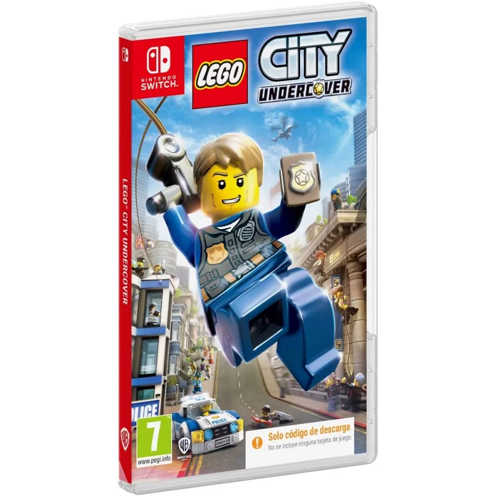LEGO CITY UNDERCOVER box with download code full set