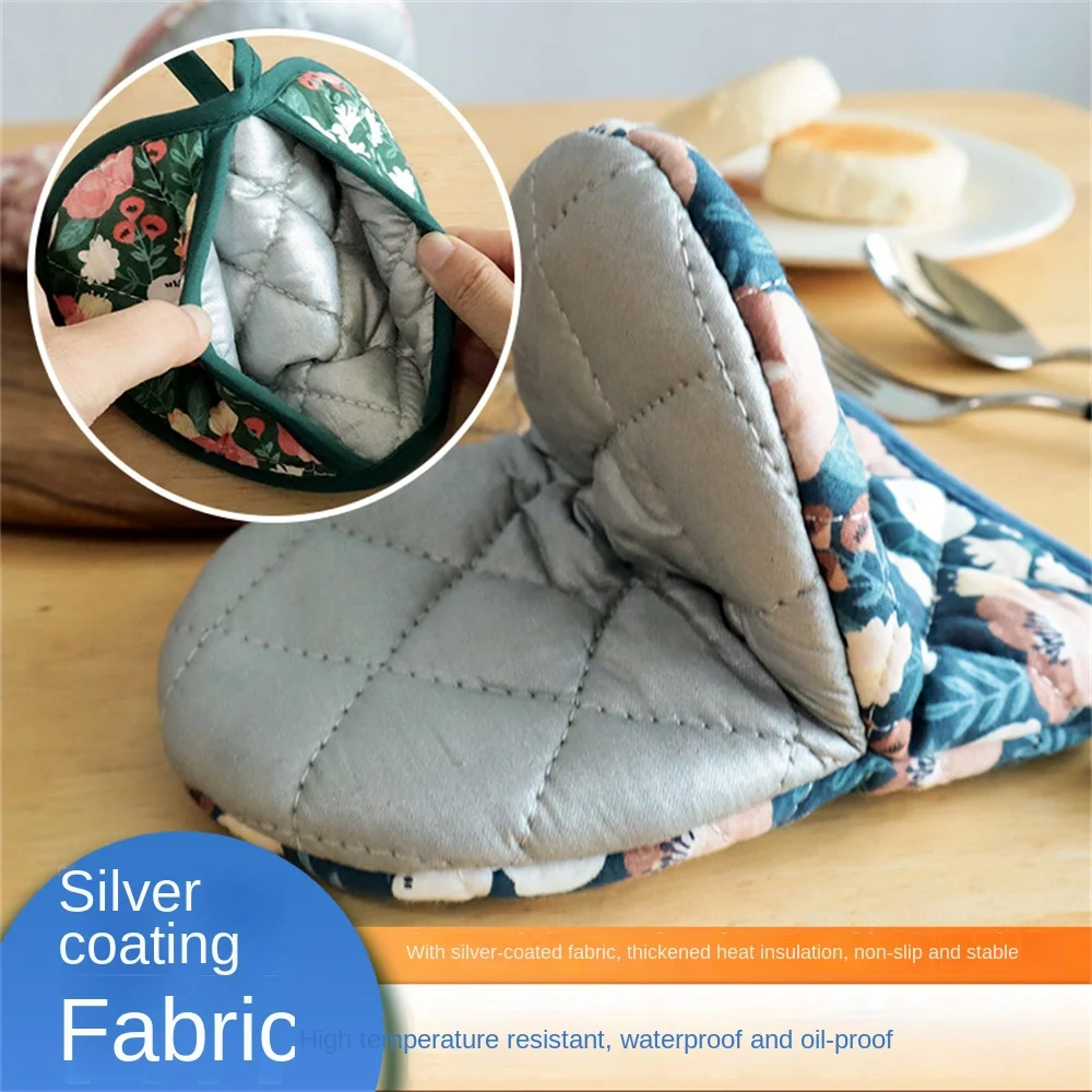 Baking Insulation Hand Clip Iron-proof Japanese Style Bbq Oven Pot Holder Household Scald-proof Gloves Kitchen Accessories silicone oven mitts kitchen gloves silicone oven gloves cotton pot holders