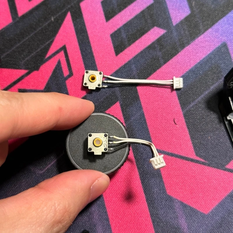 

Yellow Mouse Wheel for ROG III Mouse Mouse Wheel Accessories