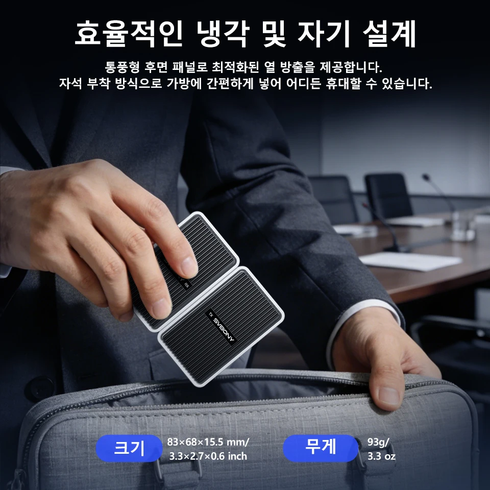 Svbony TransAir4 4K 무선 익스텐더 키트 HD 휴대용 마그네틱 USB/Type-C 듀얼 밴드 전송 화면 프로젝션 시스템