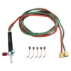 Mini Gas Welding Cutting Oxy Oxygen Acetylene Torch Kit Welder Tool + 5 Nozzles Electronics Repair And Manufacturing 3