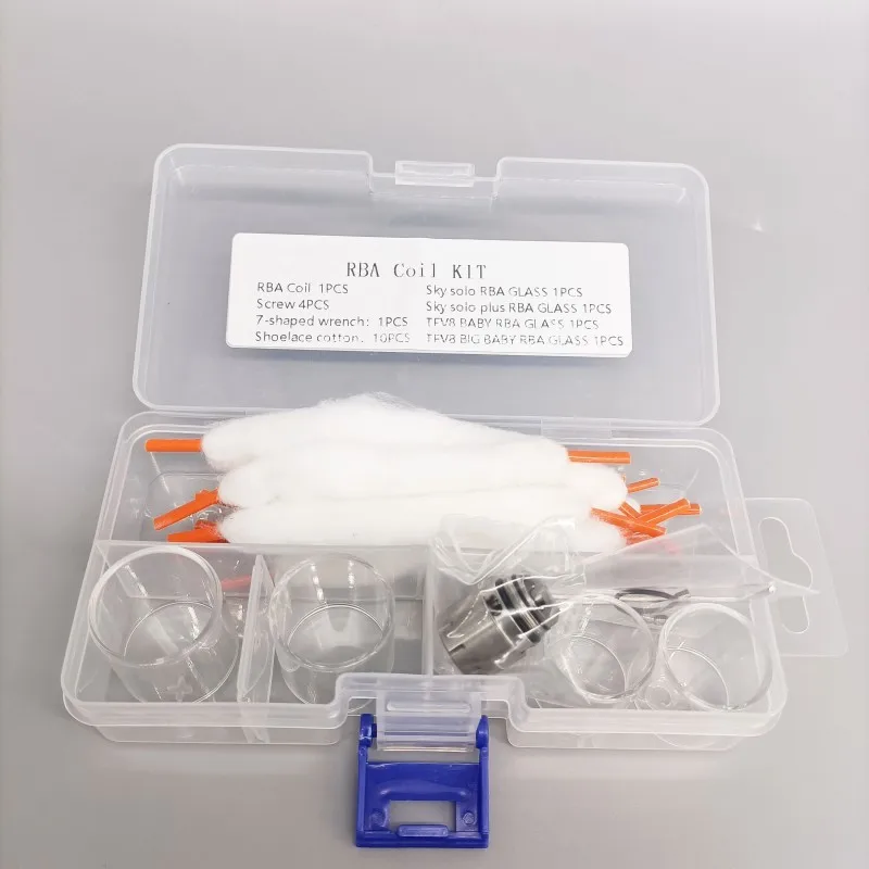

Straw Joint 1 Set Faucet Filter for RBA Coil Kit 0.5ohm