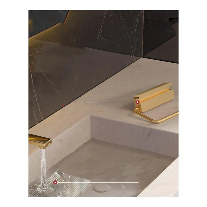 Toilet Paper Holder with Shelf-Wall Mount Bathroom Paper Roll Holder Rustproof Acrylic & Aluminum Toilet Tissue Gold