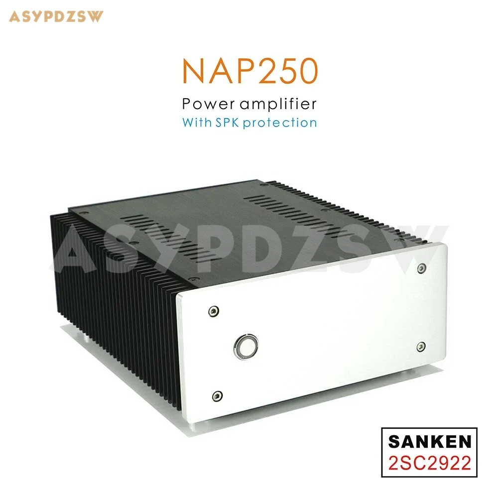 

NAP250 SANKEN 2SC2922 Power amplifier Base on NAIM circuit With SPK protection 80W+80W 8 ohm