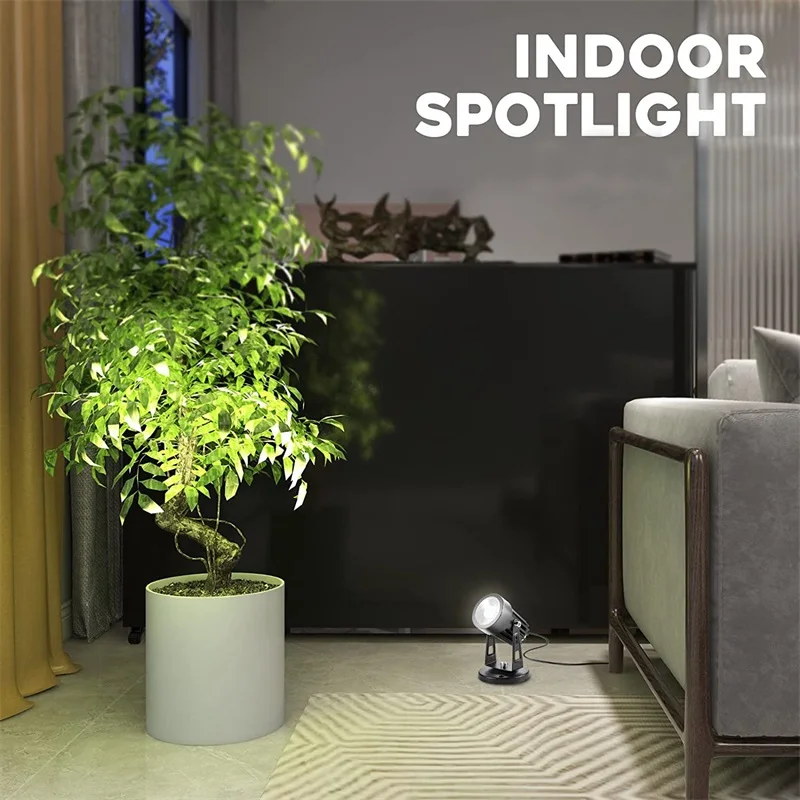 thumbnail image 2 of Junview 2Pack Spot Lights Indoor 8° To 60° Zoomable Focus Head 2 of 13