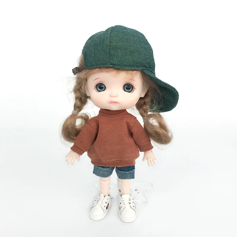 Ob11 Doll Clothes Cool Long Overalls Pant Doll Jeans Casual Pants Doll Accessories For  Ob11, Obitsu 11, Molly, Gsc, 1/12 Bjd 3