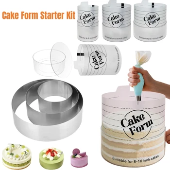 Adjustable Round Cake Ring Mold 1