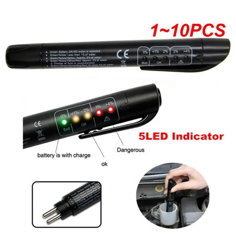 

1~10PCS Automotive Brake Fuid Brake Oil Testing Pen Best Price Brake Fluid Tester Oil Quality Test With Liquid LED Display
