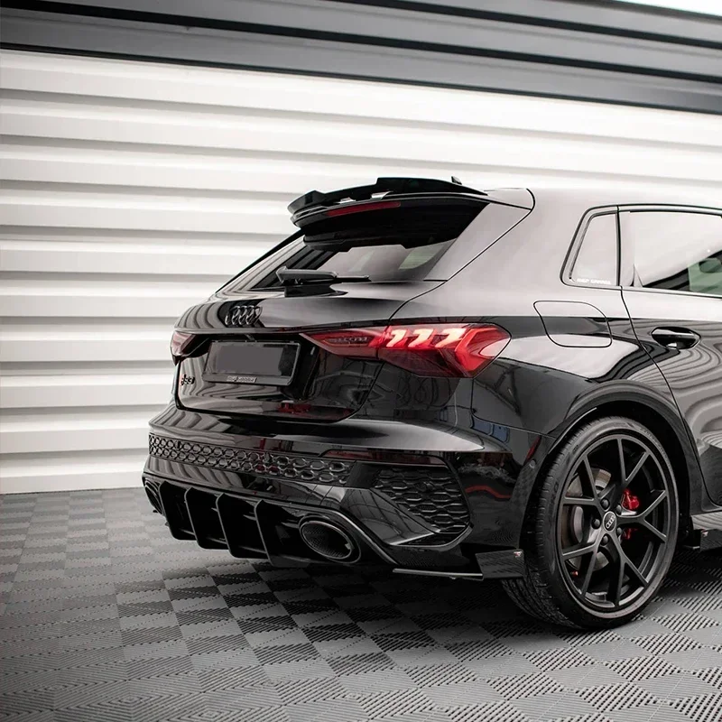 ☆送料込☆ほぼ未使用☆マクストン リアバランス カーボンルック アウディ S3 ☆送料込☆ほぼ未使用☆マクストン リアバランス カーボンルック