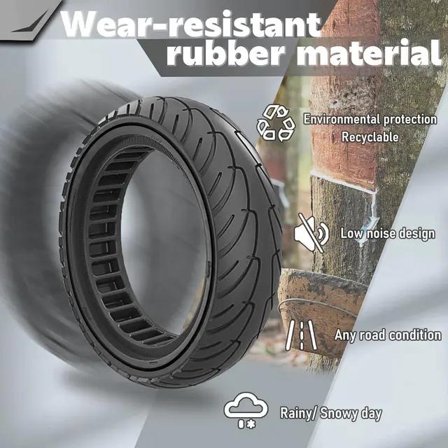 1pcs 8.5x2.0 Scooter Tire, Fits 50/75-6.1 8 1/2x2 Original Tire, For Xiaomi m365/pro Aovopro ES80 Gotrax GXL V2 Electric Scooter 6