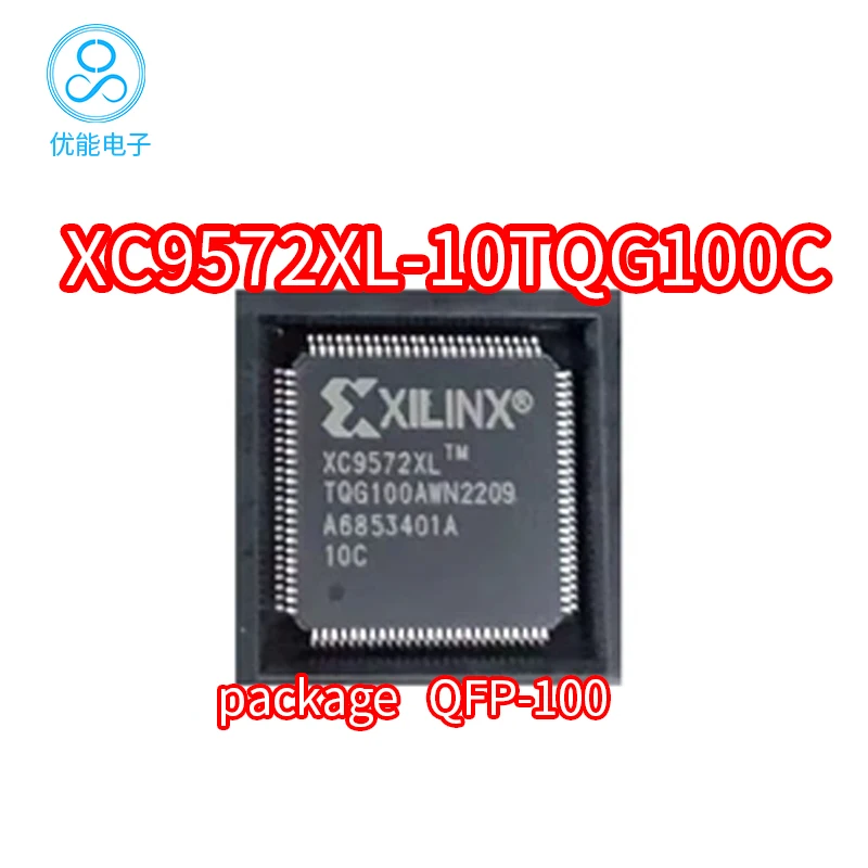 

XC9572XL-10TQG100C Packaging QFP-100 XC9572XL-10TQG100I Embedded Programmable