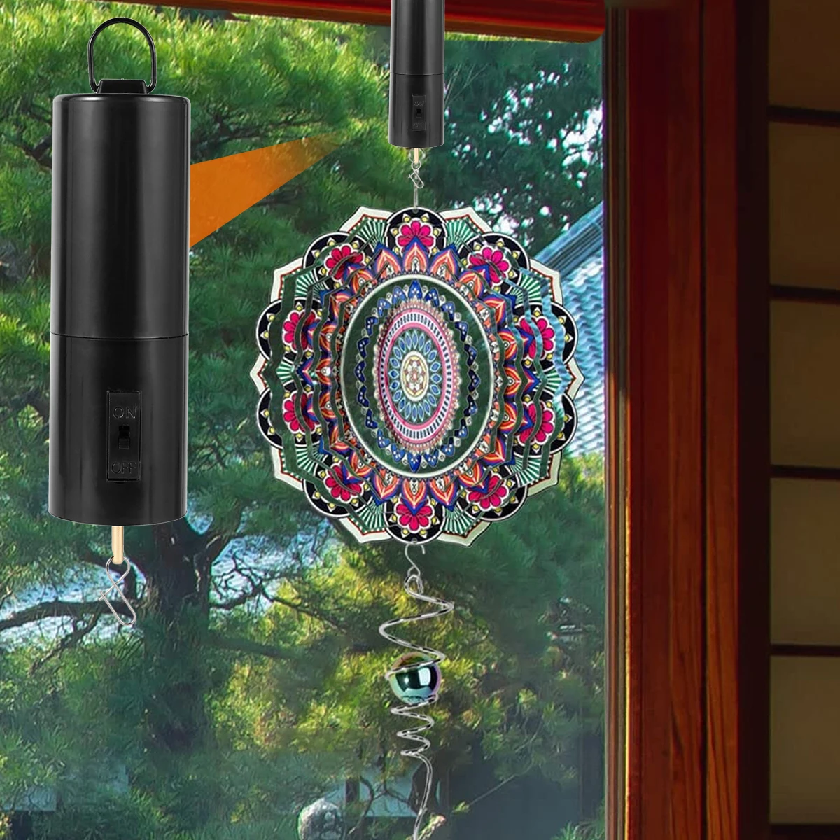 Outdoor Wind Chimes Wind Chime Motor Wind Spinner Motor