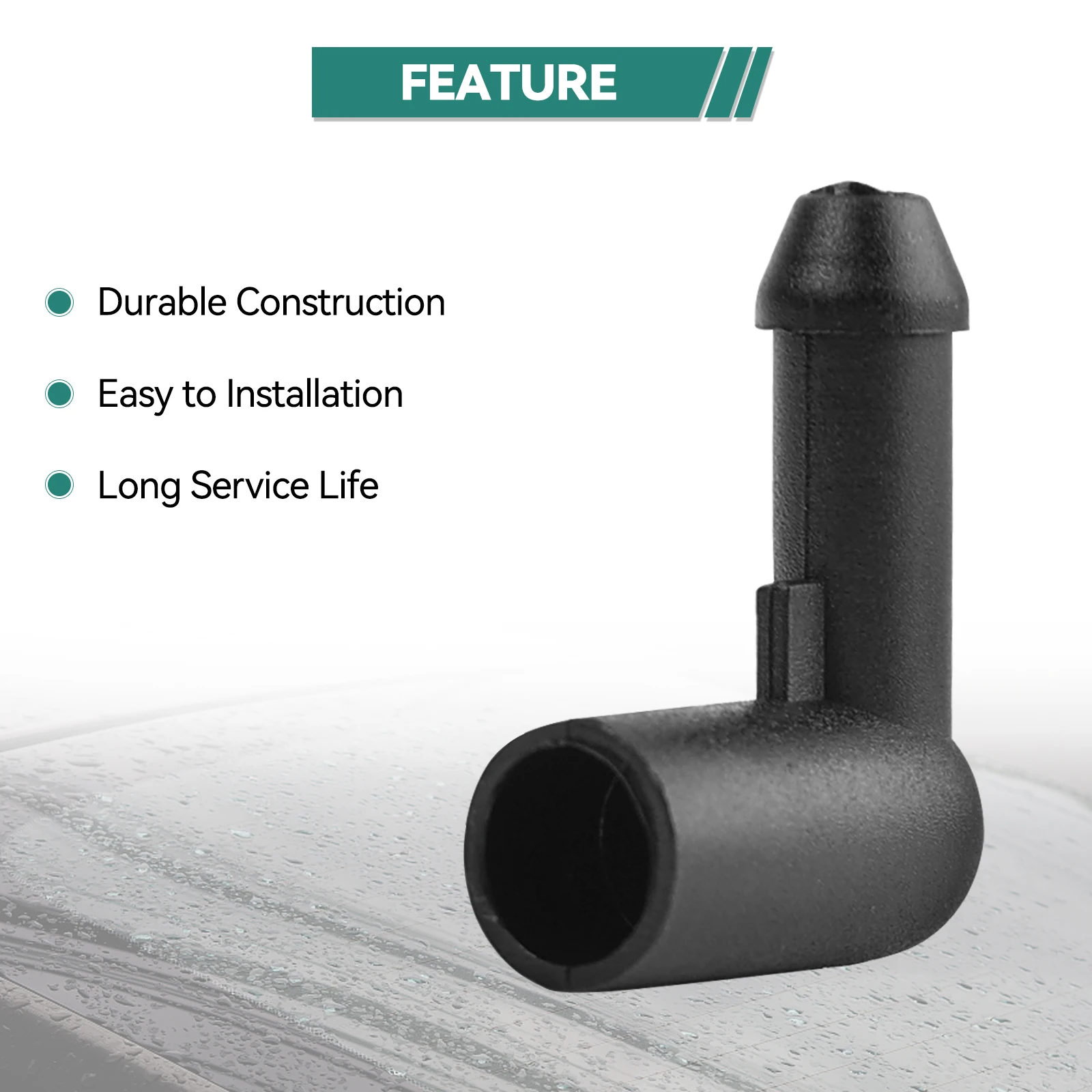 1pc 13171805 Windscreen Washer Hose Pipe Connector Bend Car Windshield Wipers Accessories Fits For OPEL ASTRA H CORSA D ZAFIRA car hose connectors