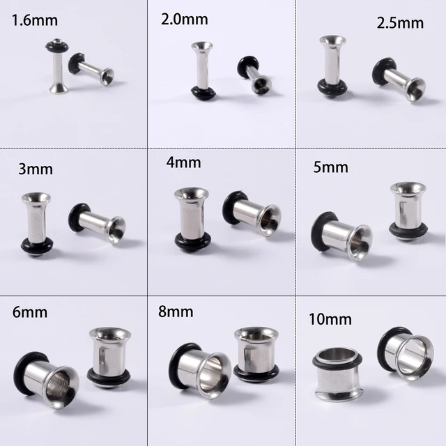 Ohrdehnungsset Taper & Plug | Chirurgischer Stahl Single Flare | 1