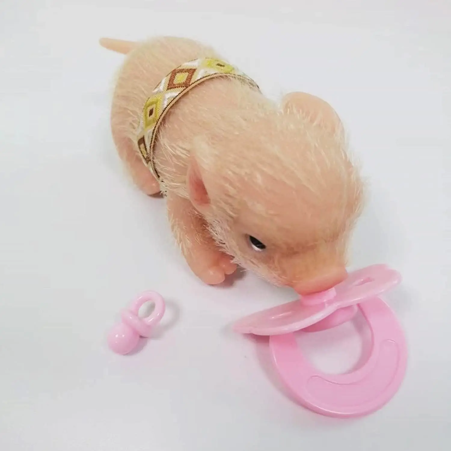 

REDIAMONDOLL Silicone reborn piglet accessories do not include piglets (Piglet Pacifier 2 Pack)