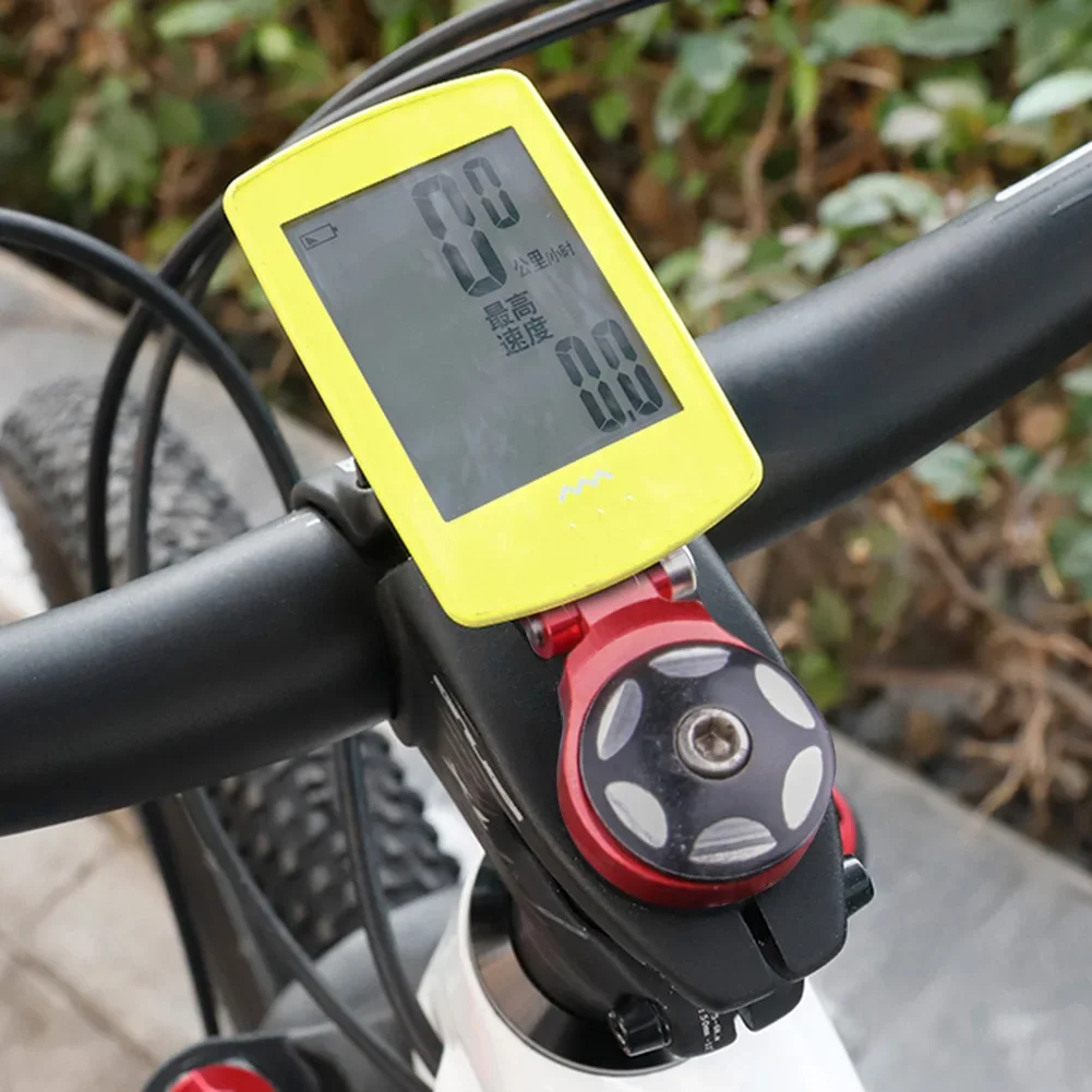 Adjustable Folding Bicycle Computer Stem Mount