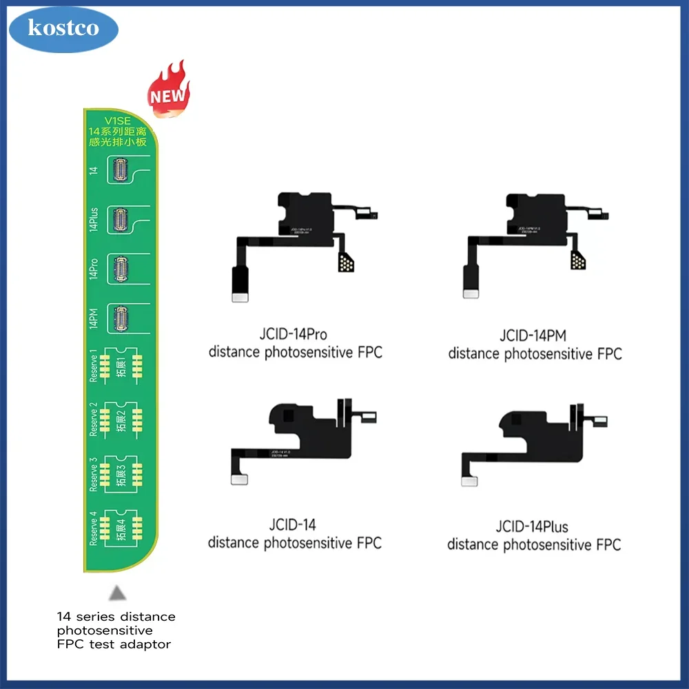 

JC V1SE WIFI Floodlight Flexible Cable Suitable For iPhone 14 series Distance Photosensitive Row Detection Small Board