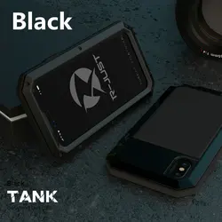 Ultimate Armor Heavy Duty 360° Protection Metal Phone Case Cover - iPhone SE(2020 2022) (Black)