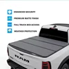 |HTF011|Fits 2009-2025 Dodge Ram 1500 5' 7" Bed Without,Hard Folding Truck Bed Tonneau Cover 4
