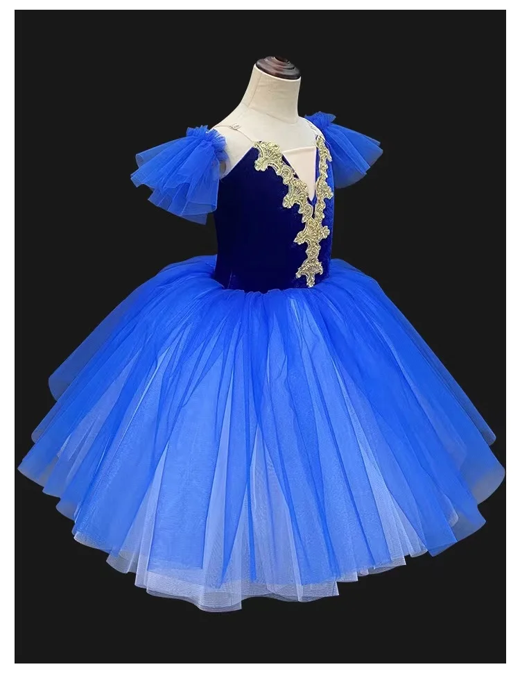 Ballet Dress Professional Romantic Tutu Long Tulle Tutus Ballet Women Girls Ballerina Party Dress