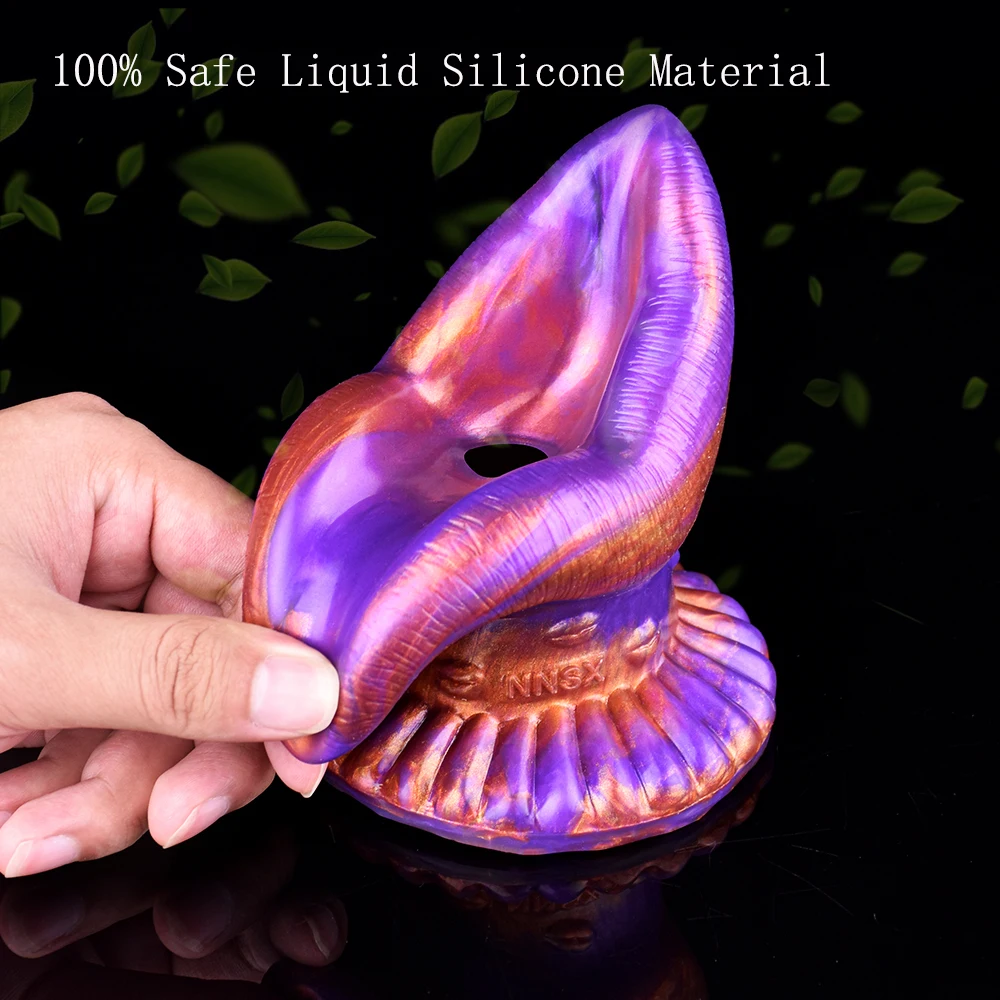 FRKO Fantasy Demon Pupil Speculum Enema Soft Silicone Butt Anal Plug Hollow Dildo Sexy Adut Games Sex Toys For Men Gay Couple 18