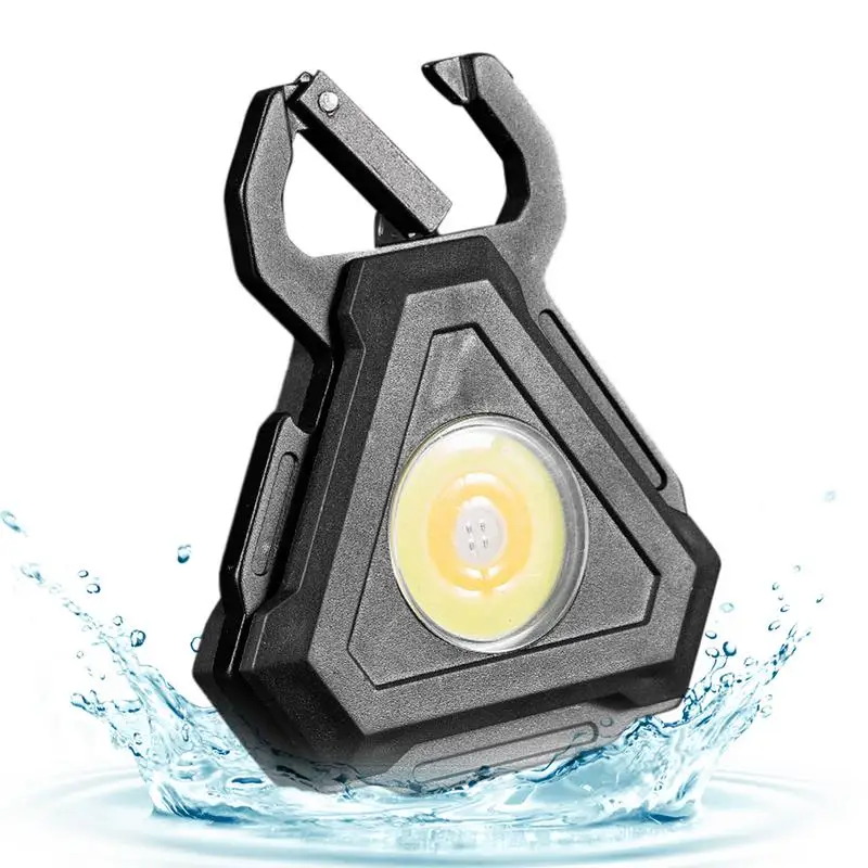 

COB маленькие фонарики лм яркий Перезаряжаемый брелок мини-фонарик портативный карманный фонарик с открывалкой для бутылок используется для