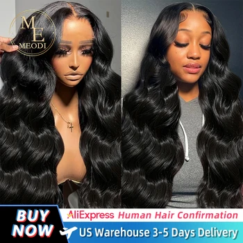 30 40 46 Inch Body Wave 13x6 Hd Lace Frontal Wig Human Hair 360 Brazilian Pre Plucked Lace Wigs For Women 13x4 Lace Front Wigs 1