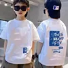 Summer Kids Clothes Streetwear Print T Shirt Short Sleeve Tops Boy Cotton Tees O-Neck Cool Children Fashion Blouse Free Shipping 1