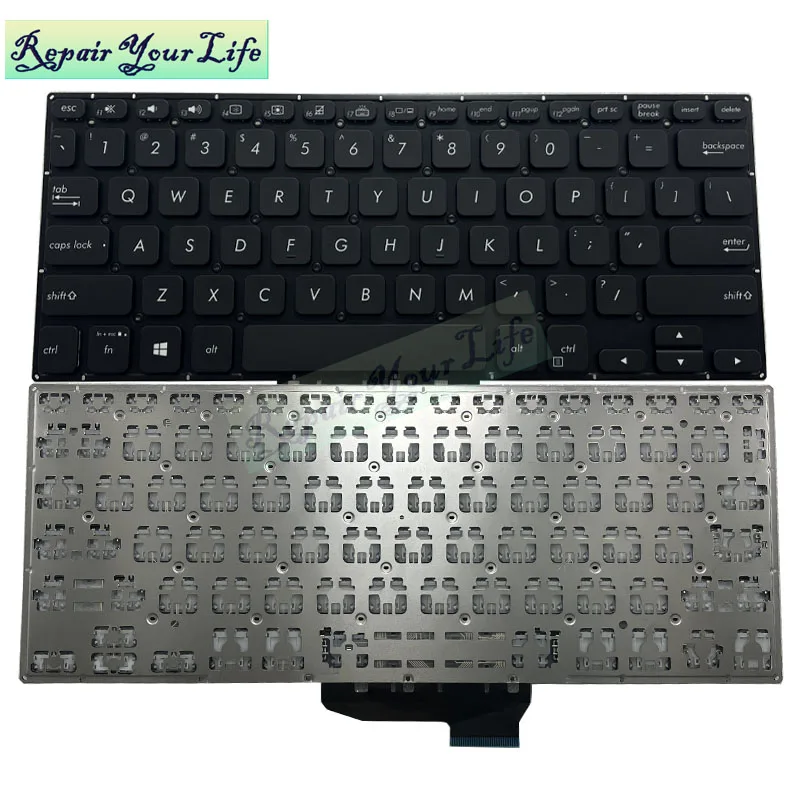 Teclado de Substituição para Asus Vivobook Eua Reino Unido Ita Espanhol Notebook Tp412 Tp412u Tp412ua Tp412f Tp412fa Tp412fac Asm18a6