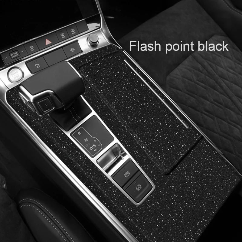 Car Interior Sticker For AUDI A6 C6 C7 4F 4G C8 4K 2005-2025 Lifting Window  Panel Gear Steering Protective Film Auto Accessory