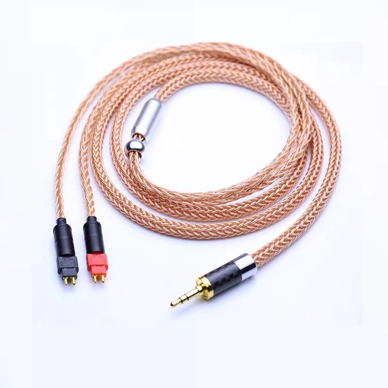 

XLR 2.5mm 3.5mm Balanced 16 Core Copper OCC Earphone Cable For Sennheiser HD580 HD600 HD650 HDxxx HD660S HD58x HD6xx Headphone