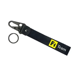 Renault F1 Team Racing Metal Key Ring and Lanyard Accessory Set (With logo)